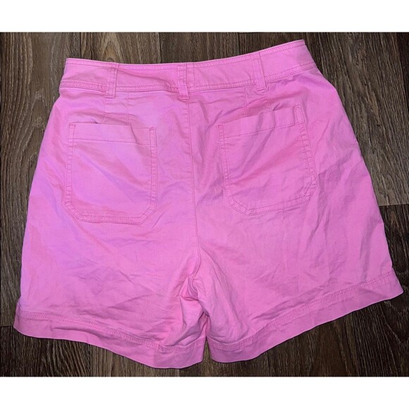 GAP Girlfriend Khaki Shorts With Pockets Size 8 - Picture 5 of 6